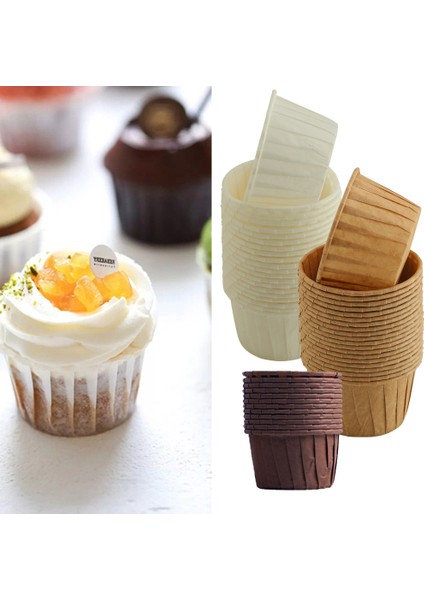 5-50 Adet Tarzı Adet Muffin Kutuları Kek Bardak Dıy Kek Araçları Muffin Bardak Kağıt Kek Sarmalayıcılar Kek Kapları Kılıfları Mutfak Pişirme Malzemeleri (Yurt Dışından)