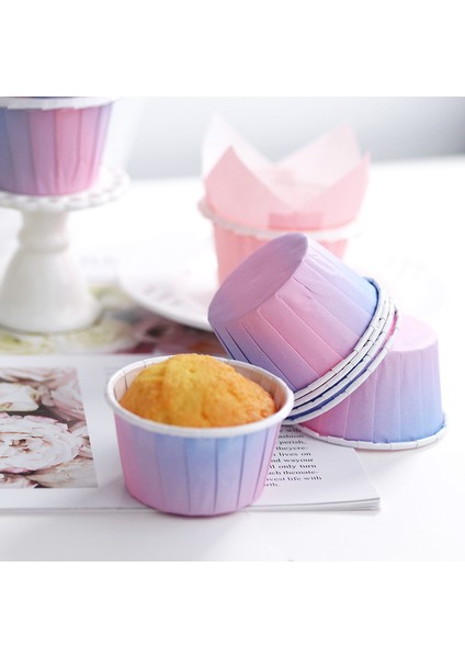 L Tarzı Kek Kalıp Pişirme Muffin Kalıbı Kek Araçları Mini Kağıt Bardaklar Fırın Pasta Kalıpları Malzemeleri Kalıpları Bakeware Aksesuarları (Yurt Dışından) indirimleri