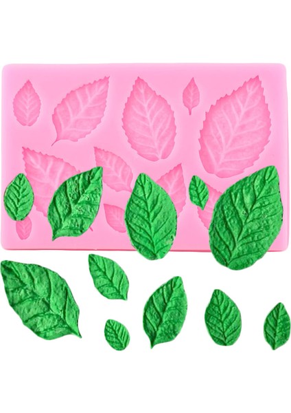 CD315 Tarzı Gül Çiçek Şakayık Silikon Kalıp Düğün Pastası Dekorasyon Araçları Çikolata Fondan Kalıpları Yaprak Şeker Reçine Kalıpları Dıy Cupcake Topper (Yurt Dışından)