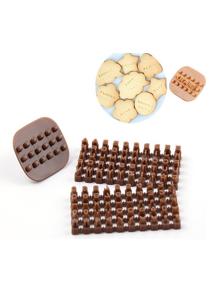 Mini Tarzı Yeni Mektup Numarası Bisküvi Kalıp Alfabe Basın Damga Pişirme Kalıp Dıy Baskı Kabartma Kalıp Kurabiye Kesici Kek Dekorasyon Aracı (Yurt Dışından)