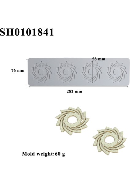 SH0101841 Tarzı Meibum 22 Çeşit Dantel Mat Geometrik Desenler Tasarım Fondan Kalıpları Çikolata Sugarcraft Silikon Kek Kalıpları Tatlı Süslemeleri Ped (Yurt Dışından)