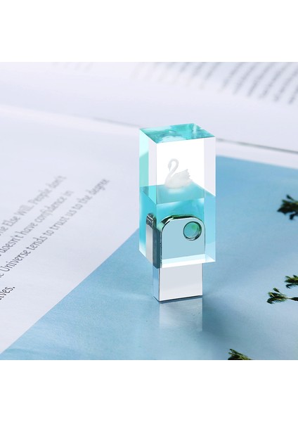 128 MB Tarzı Dıy USB Reçine Kalıp Kristal Epoksi Reçine Moldflash Sürücü 128 GB 64 GB 32 GB 16 GB 8 GB 4 GB Okyanus Mikro Peyzaj U Disk Silikon Kalıp (Yurt Dışından) modelleri