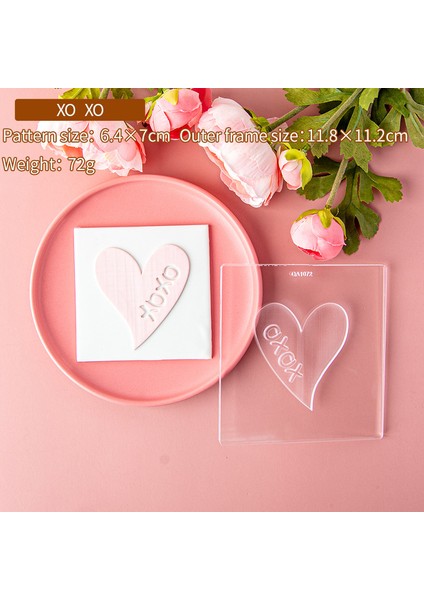 QA1072 Tarzı Karikatür Dudak Itiraf Aşk Mektubu Kurabiye Kesici Sevgililer Günü Bisküvi Kalıp Sevgilisi Çift Düğün Dıy Fondan Akrilik Kalıp 2023 (Yurt Dışından)