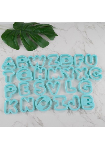 Alfabe Stili Et Sevimli Büyük Alfabe Mektubu Plastik Kurabiye Kesici Fondan Kek Dekorasyon Aracı Diy Pasta Pişirme Kek Kalıbı (Yurt Dışından) modelleri