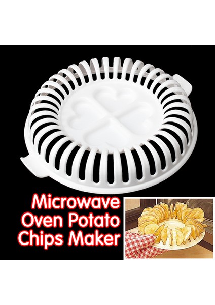 Dıy Fırın Tavası Mikrodalga Patates Yapımcısı Fırın Tepsisi Fırın Patates Çamur Basınç Makinesi Aperatifler Yapımcısı Mutfak Gadget'ı (Yurt Dışından) fiyatları