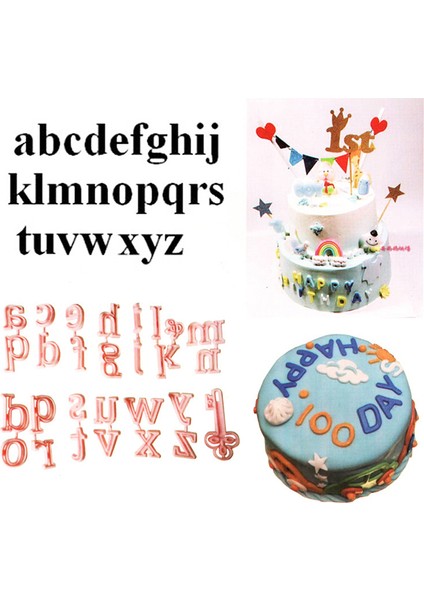 N3 Tarzı Pişirme Pasta Kalıp Mektup Çerez Kesici Numarası Kek Dekor Araçları (Yurt Dışından) modelleri