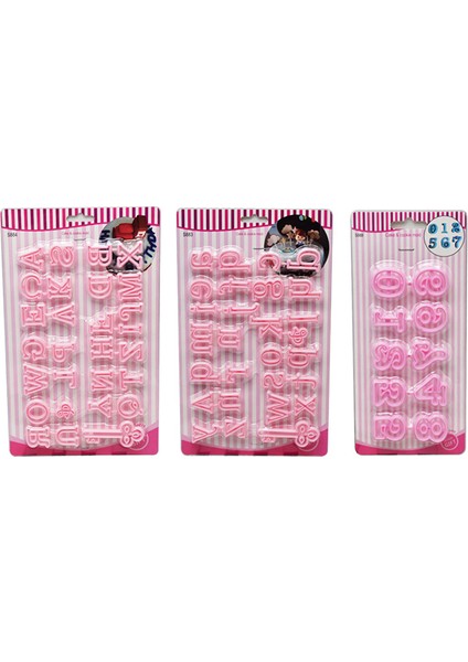 N3 Tarzı Pişirme Pasta Kalıp Mektup Çerez Kesici Numarası Kek Dekor Araçları (Yurt Dışından) indirimleri