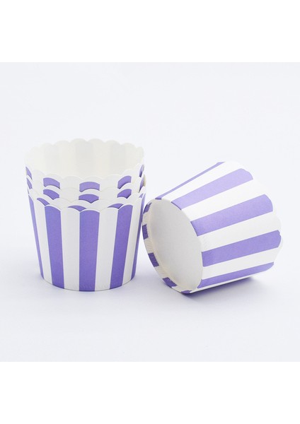 Panettone Stili Ramazan Muffin Cupcake Kağıt Kutuları Pastane Sarıcı Cupcake Liner Kek Kapları Eid Mubarak Kek Dekor Muffin Ambalaj Kutusu (Yurt Dışından)