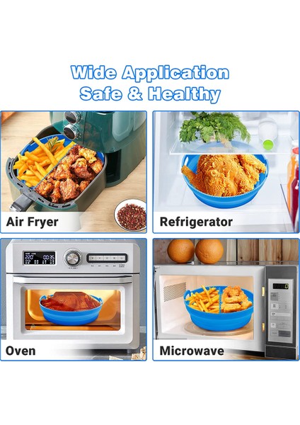 Kırmızı Stil Hava Fritöz Silikon Tava Fırın Tepsisi Kızarmış Tavuk Sepeti Mat Hava Fritöz Depolama Tepsisi Yağ Geçirmez Yuvarlak Yeniden Kullanılabilir Mutfak Aksesuarları (Yurt Dışından) fırsatları