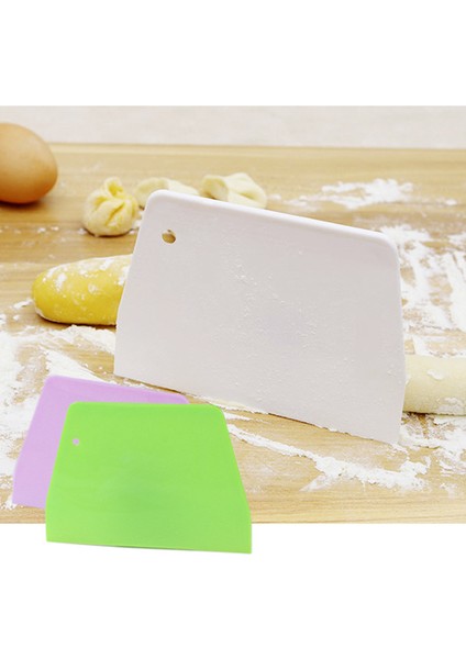 Beyaz Stil 1 Adet Plastik Kek Krem Spatula Hamur Tereyağı Hamur Kazıyıcı Pişirme Araçları Ev Pişirme Için Kesme Aletleri Mutfak Alet (Yurt Dışından) indirimleri