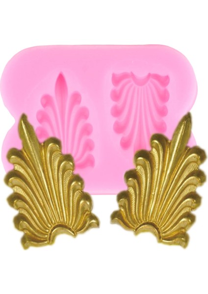CD794 Tarzı Yaprak Kabartma Silikon Kalıp Cupcake Topper Fondan Kek Dekorasyon Araçları Çerez Pişirme Gumpaste Kalıpları Şeker Reçine Kil Kalıpları (Yurt Dışından) indirimleri