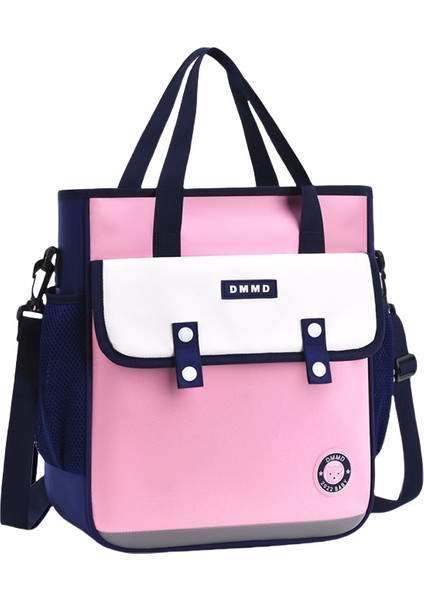 Oxford Kumaş Omuz Okul Çantası Tote Crossbody Fine Art Çanta Her Iki Omuzda Da Taşınabilir (Yurt Dışından)