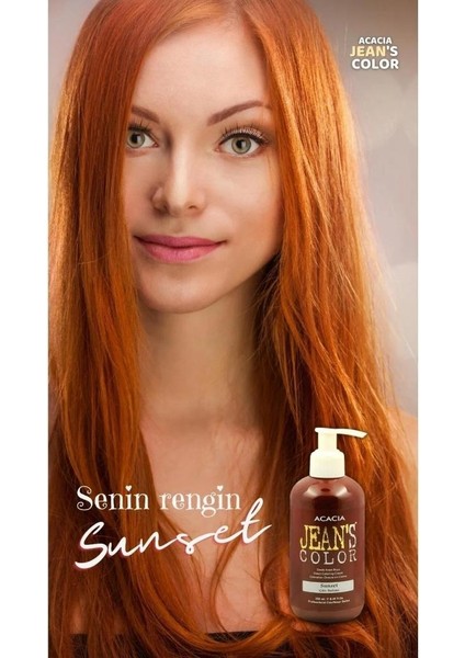 Amonyaksız Kokusuz Su Bazlı Saç Boyası 250 ml Gün Batımı Sun Set Hair Dye fırsatları