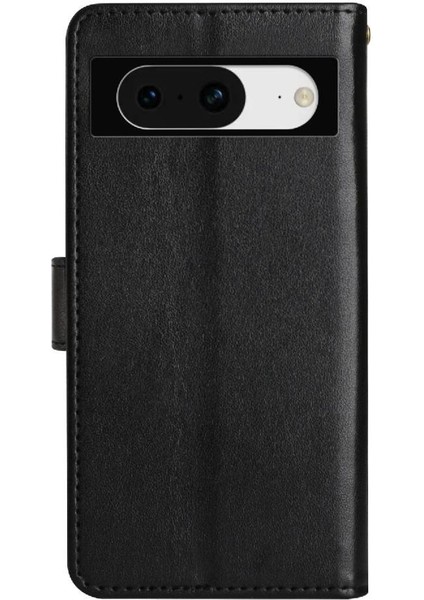 Google Piksel 8 Kickstand Bilek Kayışı Kart Tutucu Manyetik Pu Için Filp Durumda (Yurt Dışından) fırsatları