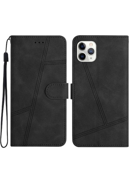 IPhone 11 Için Flip Case Pro Cüzdan Pu Deri Flip Folio Bilek Kayışı Tam (Yurt Dışından) indirimleri