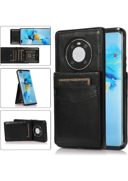 Colorful Shop Huawei Mate 40 Pro Manyetik Toka Kickstand Premium Kılıf ile Uyumlu (Yurt Dışından)