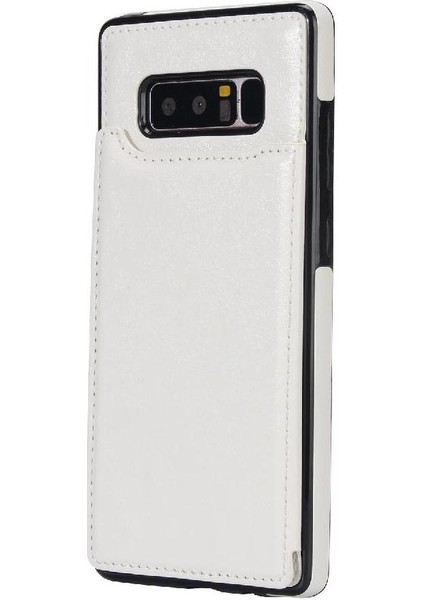 Samsung Galaxy Note8 Kickstand Kart Yuvaları ile Pu Deri Cüzdan Kılıf (Yurt Dışından) fırsatları