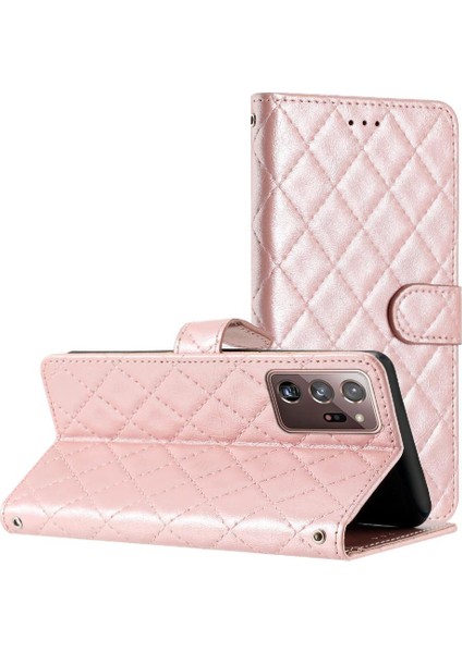 Samsung Galaxy Not 20 Için Flip Case Ultra Manyetik Folio Kickstand Kart (Yurt Dışından)