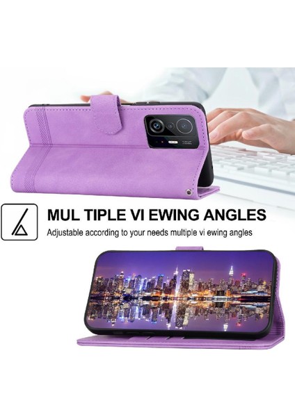 Xiaomi 11T Bileklik Nakit Cep Premium Kart Yuvaları Manyetik Için Flip Case (Yurt Dışından) modelleri