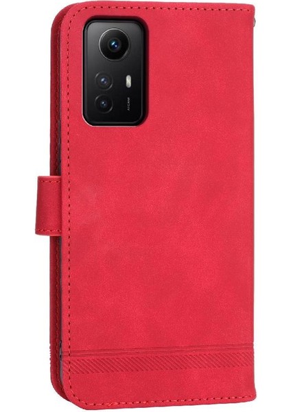 Xiaomi Redmi Not 12S Premium Kart Yuvaları Için Flip Case Bileklik Nakit (Yurt Dışından)