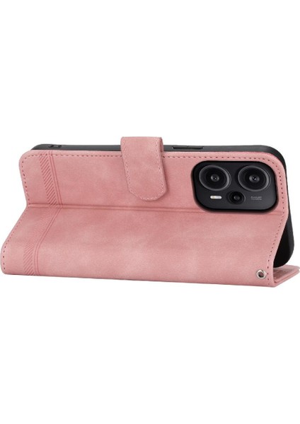 Xiaomi Redmi Not 12 Turbo Nakit Cep Kartı Yuvaları Premium Için Flip Case (Yurt Dışından)