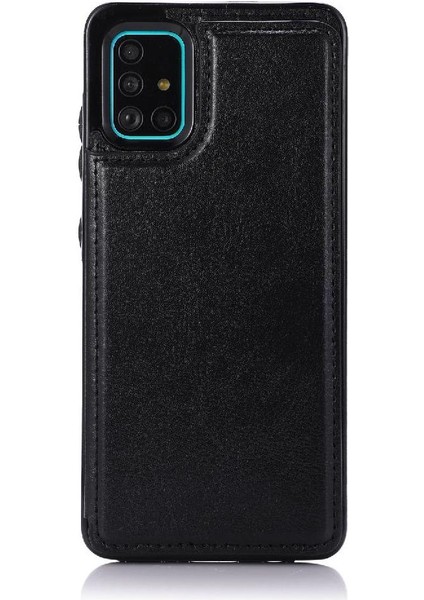 Samsung Galaxy A51 4g Kart Yuvaları Için Cüzdan Durumda Pu Deri Çift Toka (Yurt Dışından) fiyatları