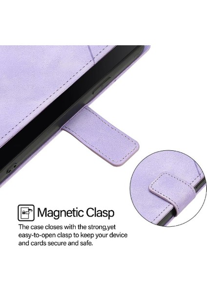 Vivo Iqoo Case 5g Manyetik Deri Kart Tutucu Cüzdan Flip Kapak Için Kılıf (Yurt Dışından)