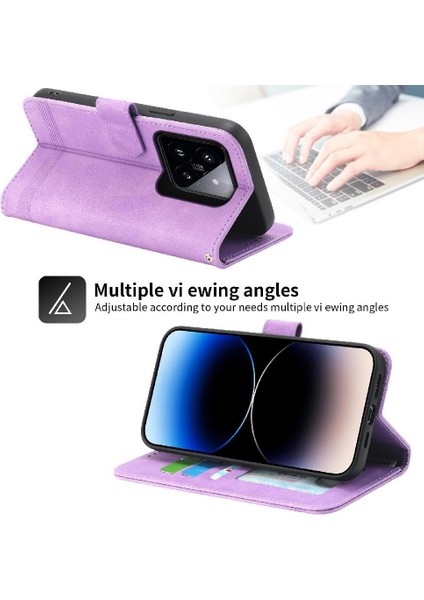 Xiaomi 14 Pro Premium Manyetik Kapatma Bileklik Kart Yuvaları Için Flip Case (Yurt Dışından) indirimleri