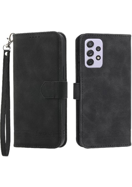 Samsung Galaxy A72 Nakit Cep Manyetik Kapatma Kart Yuvaları Için Flip Case (Yurt Dışından)