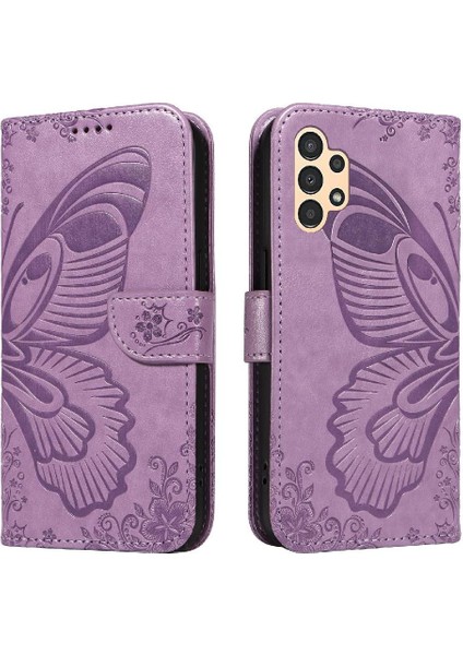 Kredi Kartı Yuvası Ayrılabilir El ile Samsung Galaxy A13 5g Için Flip Case (Yurt Dışından)