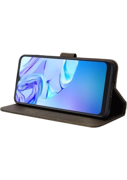 Tcl 30 Se Kart Tutucu Manyetik Cüzdan Kickstand Kapak Için Kılıf (Yurt Dışından)