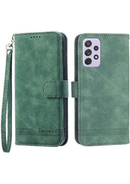 Samsung Galaxy A72 Nakit Cep Manyetik Kapatma Kart Yuvaları Için Flip Case (Yurt Dışından)