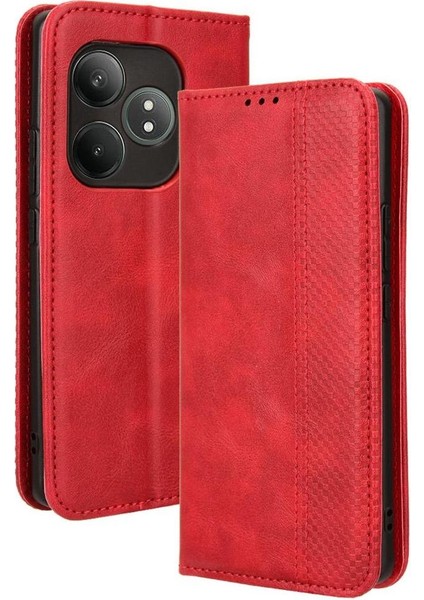 Realme Gt Neo 6 Manyetik Kapatma Cüzdan Pu Deri Için Kılıf (Yurt Dışından) modelleri