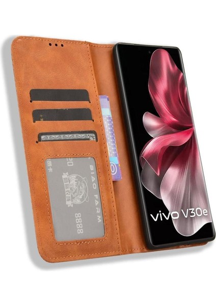 Vıvo V30E 5g Pu Deri Manyetik Kapatma Cüzdan Için Kılıf (Yurt Dışından) indirimleri
