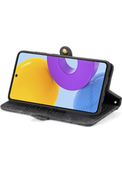 Samsung Galaxy M52 5g Cüzdan Darbeye Basit Iş Için Flip Case (Yurt Dışından) fiyatları