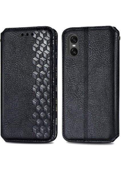 Sony Xperia 10 Vi Için Flip Case Moda Tasarımı Zarif Iş Çevirme (Yurt Dışından)