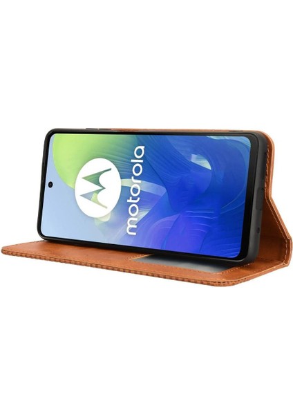 Motorola Moto G24/G24 Güç Cüzdan Manyetik Kapatma Pu Deri Kılıf (Yurt Dışından) modelleri