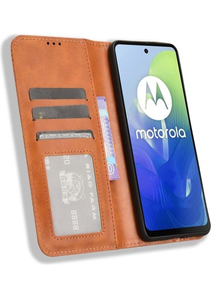 Motorola Moto G24/G24 Güç Cüzdan Manyetik Kapatma Pu Deri Kılıf (Yurt Dışından) indirimleri