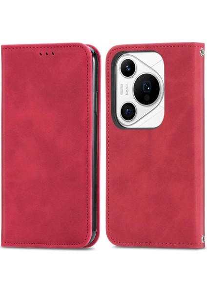 Huawei Pura 70 Pro Artı Cüzdan Darbeye Basit Iş Için Flip Case (Yurt Dışından)