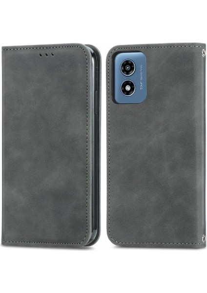 Motorola Moto G Oynamak Için Flip Case 2024 Cüzdan Basit Iş Çevirme Kapağı (Yurt Dışından)