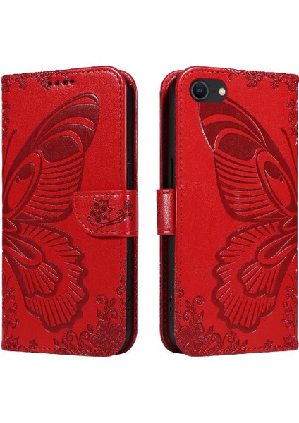 IPhone 7/8 Için Flip Case Yüksek Kalite Deri Ayrılabilir El Kayışı ile (Yurt Dışından)