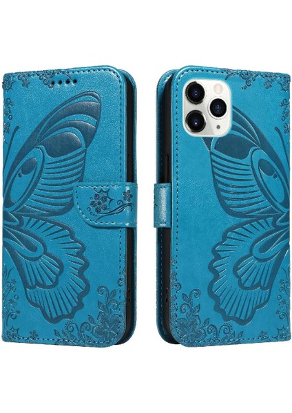 Kredi Kartı Yuvası ile IPhone 11 Pro Max Için Flip Case Ayrılabilir El Yüksek (Yurt Dışından)