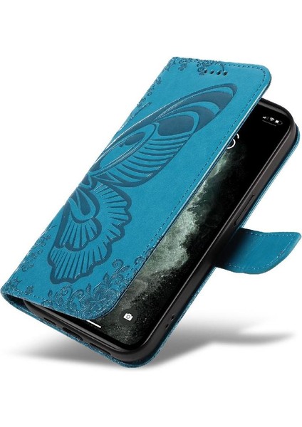 Kredi Kartı Yuvası ile IPhone 11 Pro Max Için Flip Case Ayrılabilir El Yüksek (Yurt Dışından)