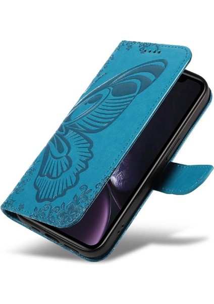 IPhone Xr Yüksek Kaliteli Deri Kredi Kartı Yuvası El ile Flip Case (Yurt Dışından)