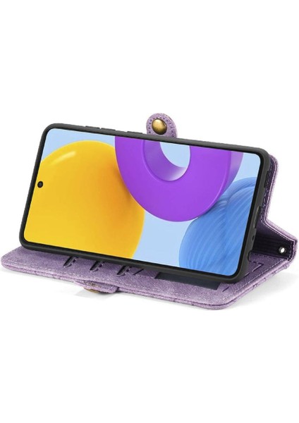 Samsung Galaxy M52 5g Cüzdan Darbeye Basit Iş Için Flip Case (Yurt Dışından) modelleri
