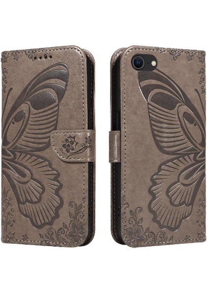 IPhone 7/8 Için Flip Case Yüksek Kalite Deri Ayrılabilir El Kayışı ile (Yurt Dışından)