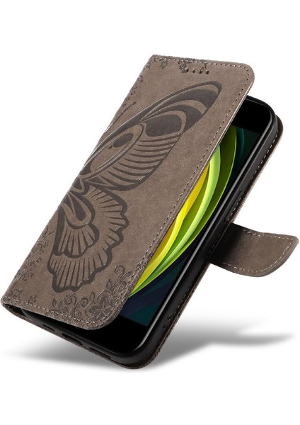 IPhone 7/8 Için Flip Case Yüksek Kalite Deri Ayrılabilir El Kayışı ile (Yurt Dışından) indirimleri
