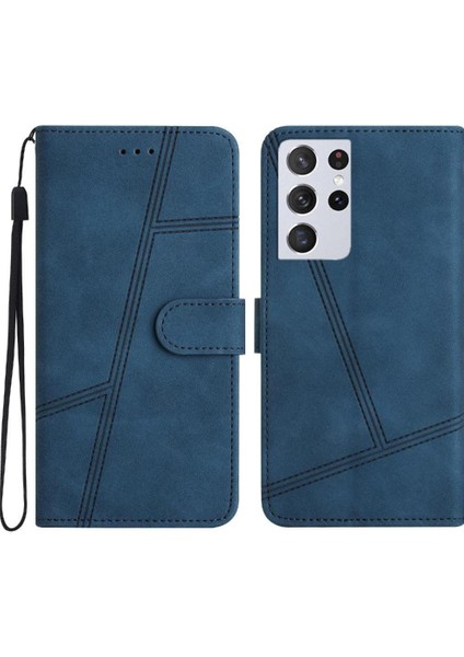 Samsung Galaxy S21 Ultra Cüzdan Pu Deri Kart Yuvaları Tutucu Için Flip Case (Yurt Dışından) indirimleri