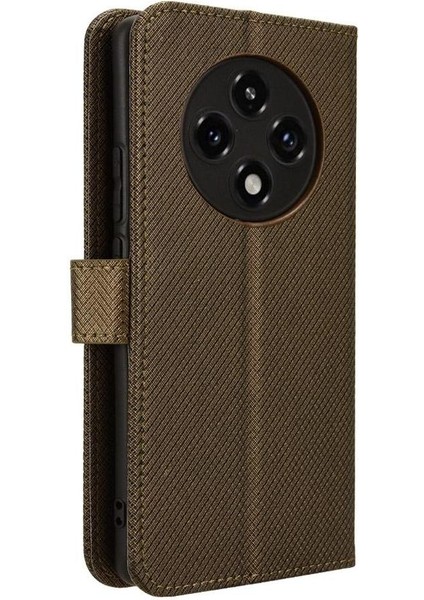 Oppo A3 Pro 5g Kickstand Kart Tutucu Manyetik Cüzdan Kapak Için Kılıf (Yurt Dışından)
