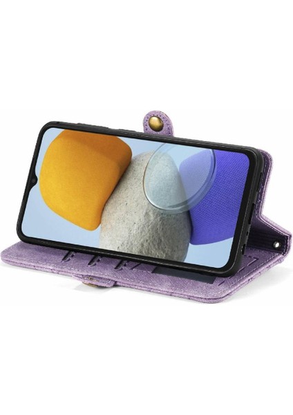 Samsung Galaxy M23 5g Darbeye Deri Kılıf Için Flip Case Basit Flip (Yurt Dışından) fırsatları